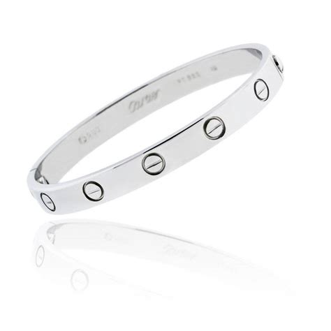 cartier bracelet silver mens|cartier bracelet for men price.